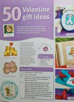 50 Valentijn cadeau ideeën borduurpatroontjes, Ophalen, Nieuw, Handborduren, Patroon