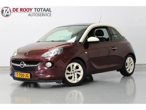 Opel ADAM 1.2 70PK, CARPLAY | DEELS LEER | PANORAMADAK | CRU, Auto's, Opel, Bedrijf, Te koop, ADAM, ABS, Achteruitrijcamera, Airbags