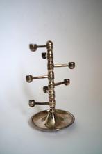 mid century kandelaar verzilverd 7 lichtpunten draaibaar., Huis en Inrichting, Woonaccessoires | Kandelaars en Kaarsen, Gebruikt