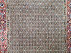 Handgeknoopt Perzisch Moud tapijt floral blue 194x293cm, Persian Perzisch vintage oosters hype, 150 tot 200 cm, 200 cm of meer