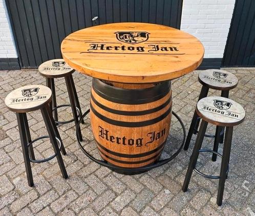 HERTOG JAN eiken houten statafel/hangtafel, Verzamelen, Biermerken, Nieuw, Ophalen of Verzenden