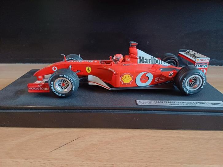 Ferrari F1 Hotwheels 1:18 Schumacher (2002-2006), Hobby en Vrije tijd, Modelauto's | 1:18, Hot Wheels, Ophalen