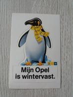 sticker Mijn Opel is wintervast, Verzamelen, Stickers, Ophalen of Verzenden, Zo goed als nieuw, Auto of Motor