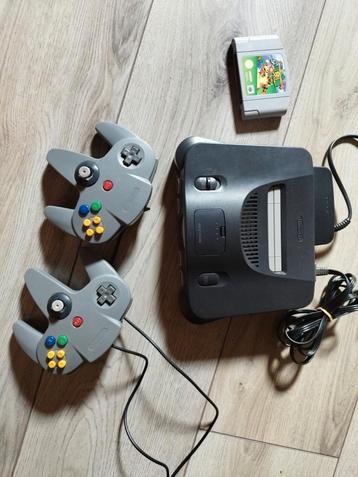 Nintendo 64 met mario spel beschikbaar voor biedingen