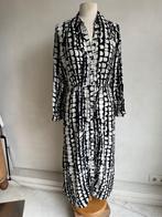zara maxi jurk zwart wit maat s, Verzenden, Zo goed als nieuw, Maat 36 (S), Onder de knie