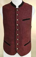 Heren Gilet maat 52, 54, 56, 58 & 60 NIEUW, Kleding | Heren, Kostuums en Colberts, Trachtenmode.nl, Ophalen of Verzenden, Rood