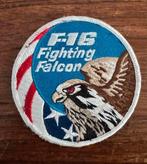 F-16 Swirl USAF, Verzamelen, Luchtvaart en Vliegtuigspotten, Ophalen of Verzenden, Zo goed als nieuw, Patch, Badge of Embleem