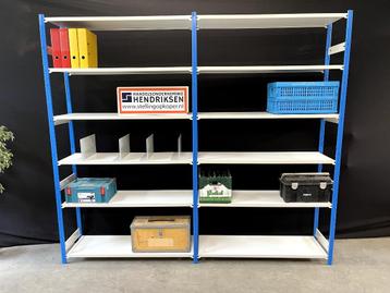 Nette stelling / legbordstelling / stellingkast 256x40x225cm beschikbaar voor biedingen