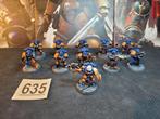Warhammer Space Marines, Tactical Squad, Hobby en Vrije tijd, Wargaming, Ophalen of Verzenden, Zo goed als nieuw, Warhammer