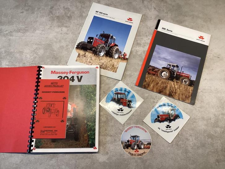 Massey Ferguson Verkoopboek: Prijslijst en Folders (1991), Boeken, Catalogussen en Folders, Zo goed als nieuw, Ophalen of Verzenden