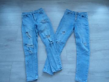 SETVOORDEEL! Black Queen & Miss You; 2x Jeans; maat 40 beschikbaar voor biedingen