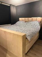 Boxspring met tv lift, Ophalen, Gebruikt, Overige kleuren, Tweepersoons