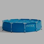 Intex 3.05 meter rond, Tuin en Terras, Zwembaden, 300 cm of meer, 200 tot 400 cm, Rond, Gebruikt
