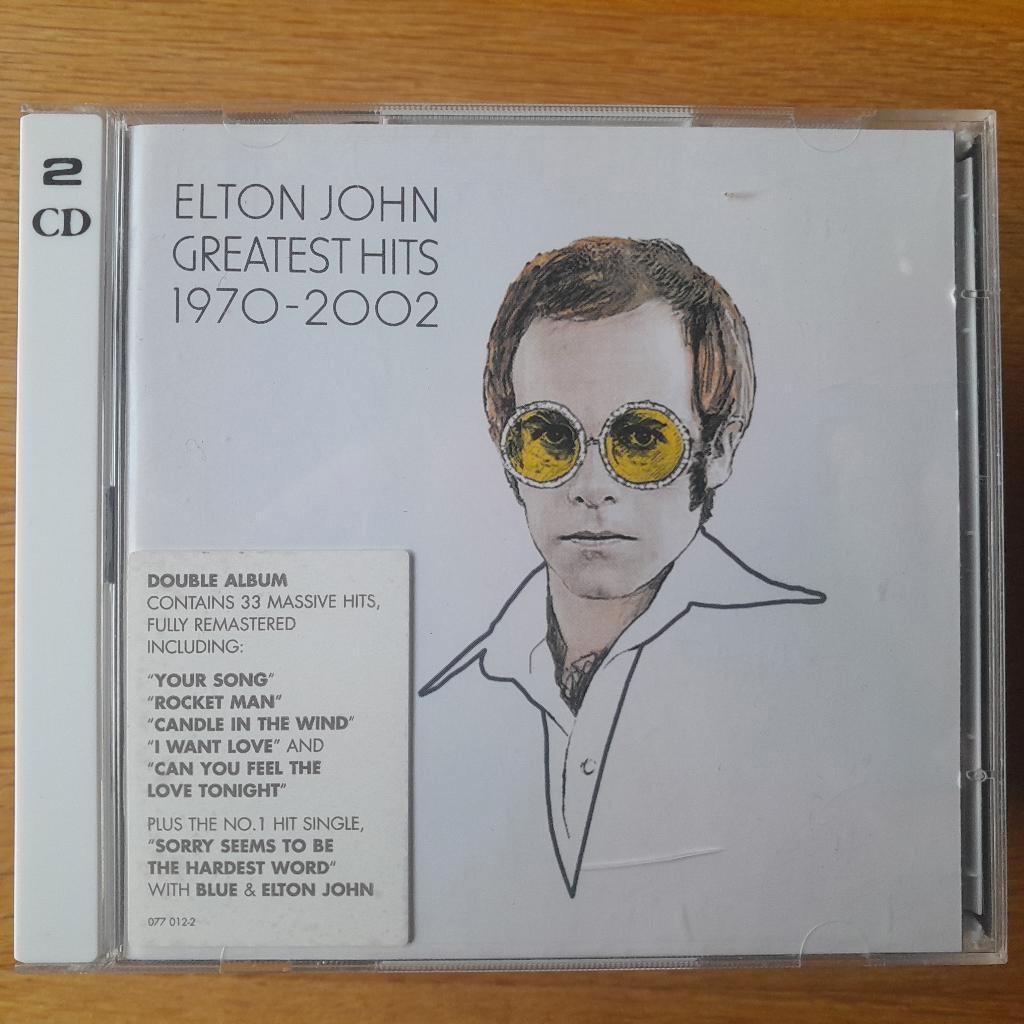 Dubbel cd ELTON JOHN - Greatest Hits 1970 - 2002., Ophalen of Verzenden, Zo goed als nieuw
