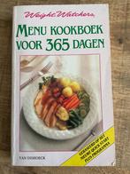 Weight Watchers Menu Kookboek voor 365 dagen, Boeken, Ophalen of Verzenden, Zo goed als nieuw, Dieet en Voeding