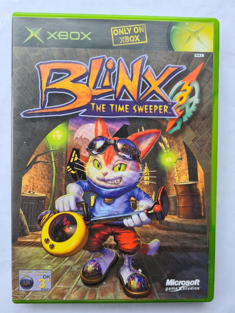 BLINX the time sweeper, Spelcomputers en Games, Games | Xbox Original, Gebruikt, 1 speler, Racen en Vliegen, Ophalen of Verzenden