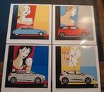 Luc Verschuuren-PopArt prenten ,limited Citroen, Ophalen of Verzenden, 1980 tot heden, Zo goed als nieuw