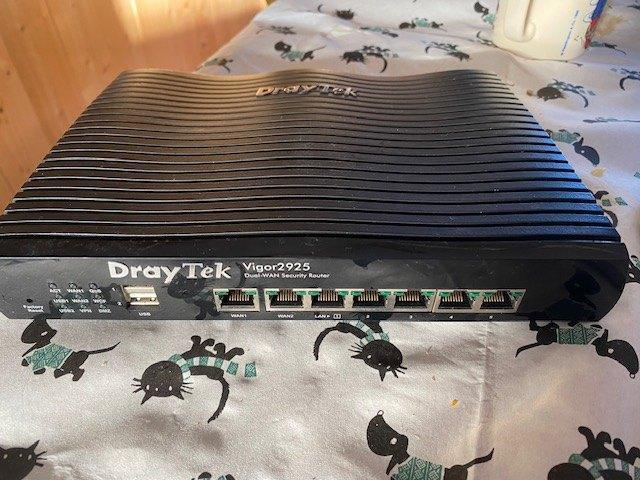 DrayTek Vigor 2925, Computers en Software, Routers en Modems, Gebruikt, Router, Ophalen of Verzenden