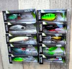 (1) 10 pluggen + 2 Fluorocarbon onderlijnen erbij :  (Set1), Watersport en Boten, Ophalen of Verzenden, Nieuw, Overige typen