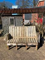 tuinbank, 3 zit ,170cm lang .nu voor 25euro., Ophalen, Gebruikt, Hout