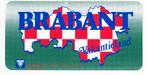 Sticker toerisme VVV Brabant vakantieland, Verzenden, Zo goed als nieuw, Overige typen