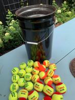 Tennisballen Set - Emmer, Dunlop, Stage 1/2/3, Sport en Fitness, Tennis, Ophalen, Gebruikt, Ballen, L00
