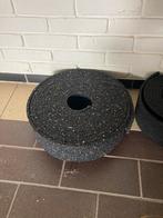 Rubber rollen 10 cm breed 1cm dik 10 mtr, Gebruikt, Ophalen of Verzenden