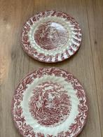 2 x Myott County life, old English ironstone, ontbijtborden,, Ophalen of Verzenden