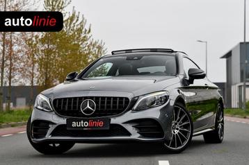 Mercedes-Benz C-klasse Coupé 300 AMG Night. Pano, 360, Burm beschikbaar voor biedingen