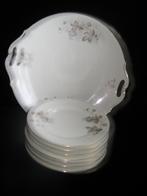 vintage Ivory gebakstel MZ tsjechoslawakije, Antiek en Kunst, Ophalen of Verzenden