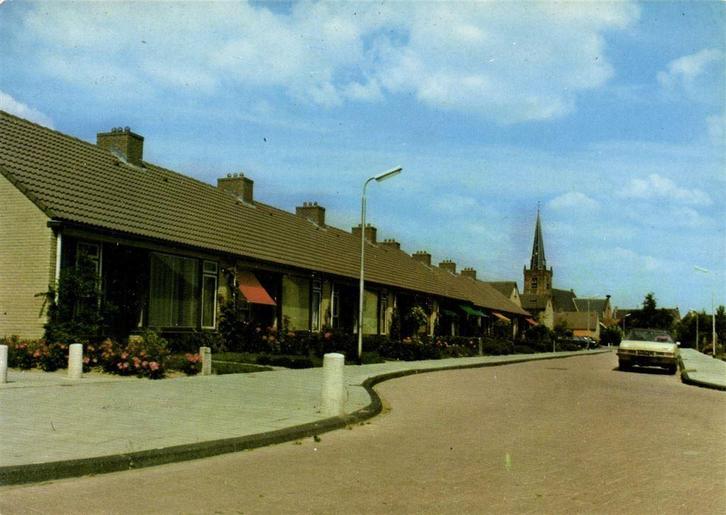 Lexmond, Berkenlaan. - ongelopen, Verzamelen, Ansichtkaarten | Nederland, Ongelopen, Noord-Brabant, Voor 1920, Ophalen of Verzenden