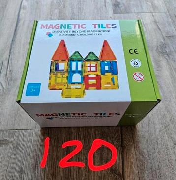 Magnetic Tiles | Nieuw | 120 delig beschikbaar voor biedingen