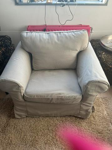 Ikea ektorp hoes fauteuil totebo beige  beschikbaar voor biedingen