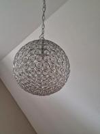 Plafondlamp glas, glaskristallen., Ophalen of Verzenden, Zo goed als nieuw, Glas