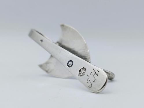 Zilveren rok of tashaak, Th. C. Moot, Utrecht, 1822, Antiek en Kunst, Antiek | Goud en Zilver, Zilver, Verzenden