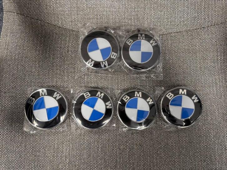 Set Nieuwe BMW Naafdoppen Naafkapjes 68mm verzenden=mogelijk, Auto diversen, Wieldoppen, Ophalen of Verzenden