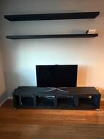 Lack planken en tv meubel, Ophalen, Gebruikt, 150 tot 200 cm, Minder dan 100 cm