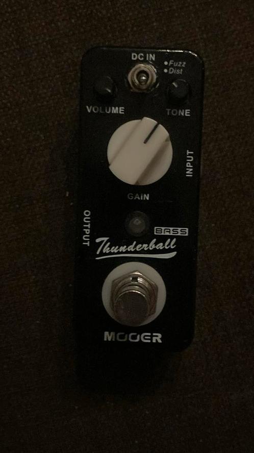 Mooer Thunderball Fuzz & Distortion, Muziek en Instrumenten, Effecten, Zo goed als nieuw, Ophalen of Verzenden