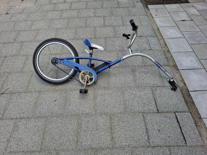 Fietsaanhanger voor kind, Fietsen en Brommers, Fietsaccessoires | Aanhangers en Karren, Gebruikt, Aanhangfiets, 20 tot 40 kg, Ophalen