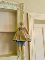 Decoratieve Vintage stoffen pop, Ophalen of Verzenden