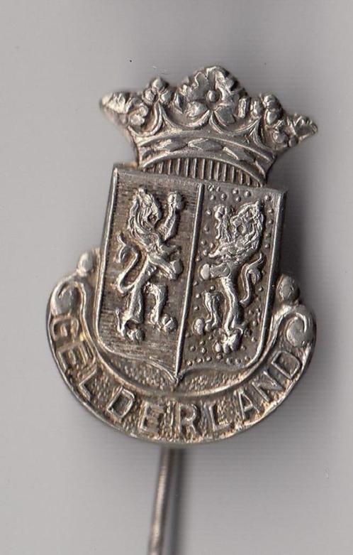 Gelderland Provincie wapen speldje, Verzamelen, Speldjes, Pins en Buttons, Gebruikt, Speldje of Pin, Overige onderwerpen, Ophalen of Verzenden
