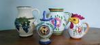 Majolica Water wijnkan, Huis en Inrichting, Keuken | Servies, Ophalen, Keramiek, Overige typen, Zo goed als nieuw
