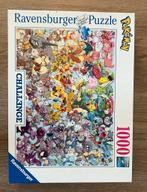 Pokemon Challenge puzzel 1000 stukjes, Hobby en Vrije tijd, Denksport en Puzzels, Ophalen of Verzenden, 500 t/m 1500 stukjes, Zo goed als nieuw