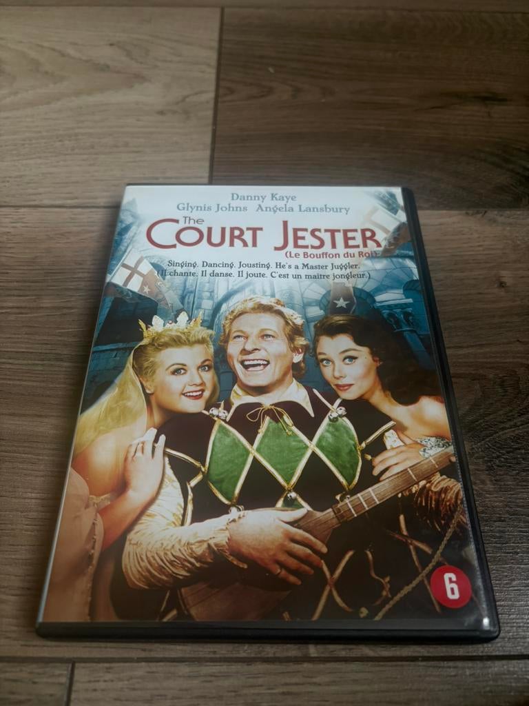 Court Jester met Danny Kaye, Ophalen of Verzenden, Zo goed als nieuw, Actie en Avontuur, Alle leeftijden