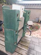 6 broedbloken  en 2 tt kooien, Ophalen, Gebruikt, Hout, Broedkooi of Kweekkooi