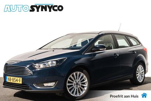 Ford FOCUS Wagon 1.0 125 PK Titanium | Trekhaak | 17 inch LM, Auto's, Ford, Bedrijf, Te koop, Focus, ABS, Airbags, Airconditioning