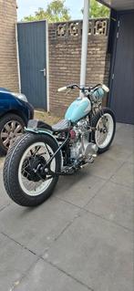 Custom Yamaha XS 650 Hardtail Bar hopper Girder voorvork!, Motoren, 2 cilinders, Sportuitlaat, Meer dan 35 kW, 650 cc