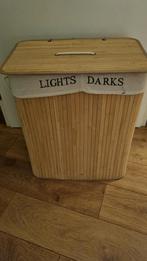 Bamboe wasmand, Ophalen, Bruin