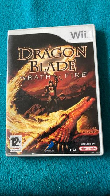 Wii game Dragon Blade Wrath of Fire
