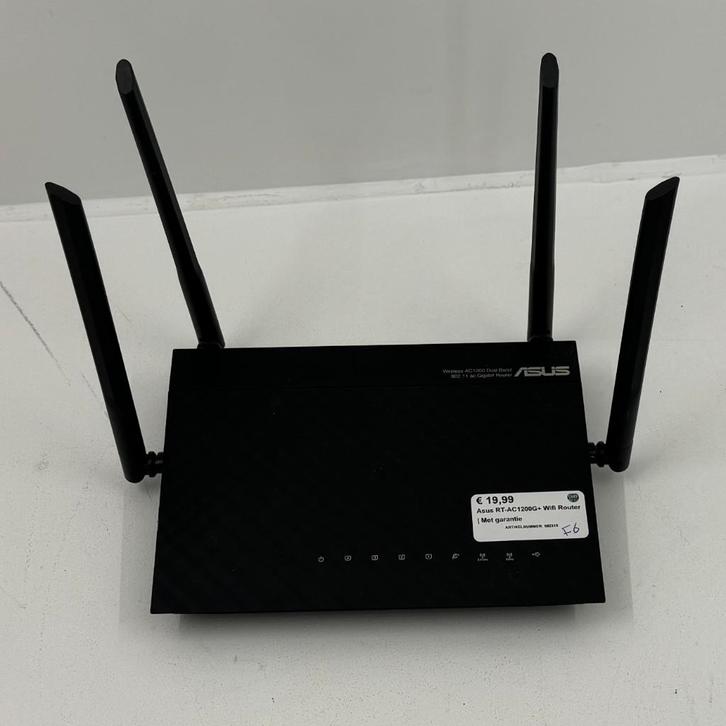 Asus RT-AC1200G+ Wifi Router | Met garantie, Computers en Software, Routers en Modems, Zo goed als nieuw, Router, Ophalen of Verzenden